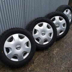冬タイヤ　DUNLOP　155/65R13　4本セット　1シーズン使用