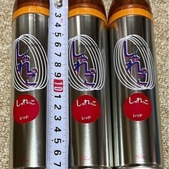 ①新品 ★ヘアカラースプレー レッド  赤３本セット ★インナーカラーやワンポイントなどに＊＊＊今だけ 新品 洗えるマスク (550円の品) 1枚サービス  の画像