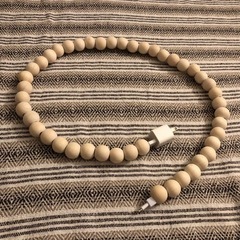 【iPhone用充電器】ウッドコードジュエリー