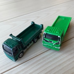トミカ　工事現場➕働く車８台おまけの画像