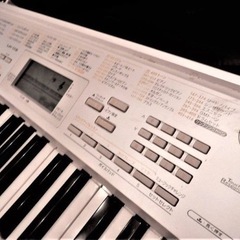 値下げ断行‼️カシオLK-118新同美品🔸スタンド椅子ペダルACアダプター付の画像