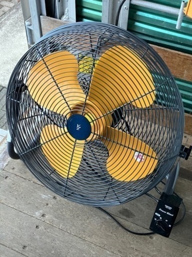 ☆宇都宮市西川田本町より☆動作品☆YAMAZEN 山善 大型扇風機 YKY-453 羽根径45cm 工場 店舗 食堂などに