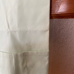 エプロン　薄いグリーン色の画像