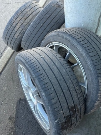 プリウス　タイヤホイール　pcd 100 5h 18インチ