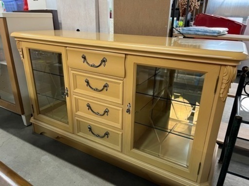 高級家具　リンホーリン　飾り棚　リビングボード