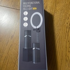 多機能折りたたみledフィルライトyy-1 ブラック リモコン付...