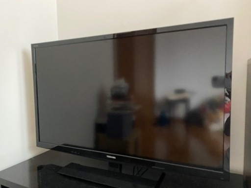 液晶テレビとテレビ台