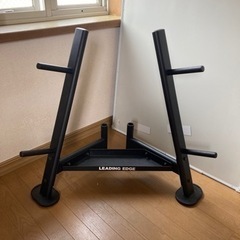 ダンベル バーベル用 プレートラックの画像