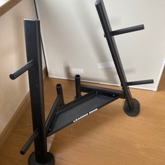 ダンベル バーベル用 プレートラックの画像
