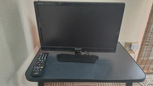 （取引中）テレビ　シャープAQUAS19インチ