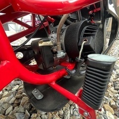 ポケバイ　アルミスターター採用　スポーツタイプ　ミニバイクの画像
