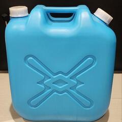 灯油ポリタンク　18L　ブルー　青の画像