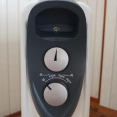 美品 オイルヒーター ホワイトの画像