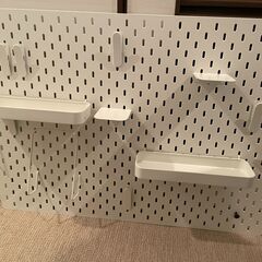 IKEA二段ベッドVITVAL マットレス、ボード付きの画像