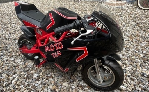 ポケバイ　アルミスターター採用　スポーツタイプ　ミニバイク