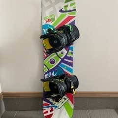 キッズスノーボード　100cm 3点セットの画像