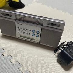 CDプレーヤー（＋ラジオ）