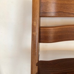 【中古】ストッケ　トリップトラップ　ハイチェア　(茶色)の画像