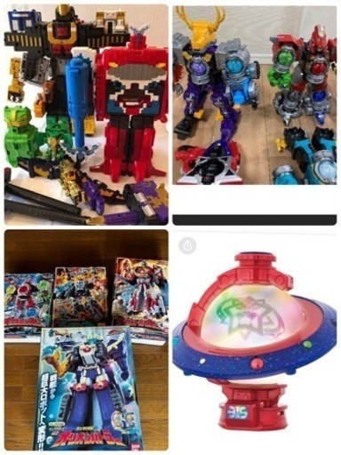 戦隊モノロボット多数！