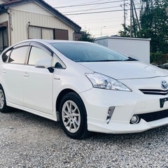 車検2年付きプリウスaグレードS、ETC、モディリスタエアロ、4...