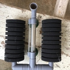 水槽関連　スポンジフィルター中古
