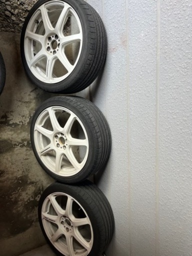 workエモーション18インチ(レガシィ、インプレッサ、プリウスなどに)