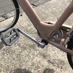 自転車 26インチ 6段階変速 ママチャリ ピンク VOICE Switch to