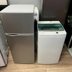 一人暮らし用サイズ 3点セット 冷蔵庫 洗濯機 分解洗浄済み