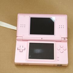 動作品 ニンテンドー DS Lite ライト ゲーム機本体 充電器付き 携帯ゲーム ゲームボーイアドバンス ピンク USG-001 札幌市 清田区 平岡の画像