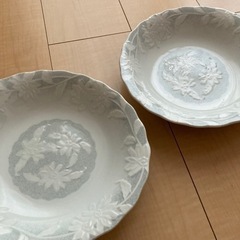 【中古】お皿23センチ２枚