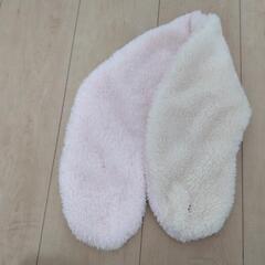 UNIQLOフリース(110cm)+ネックウォーマー(ピンク)の画像