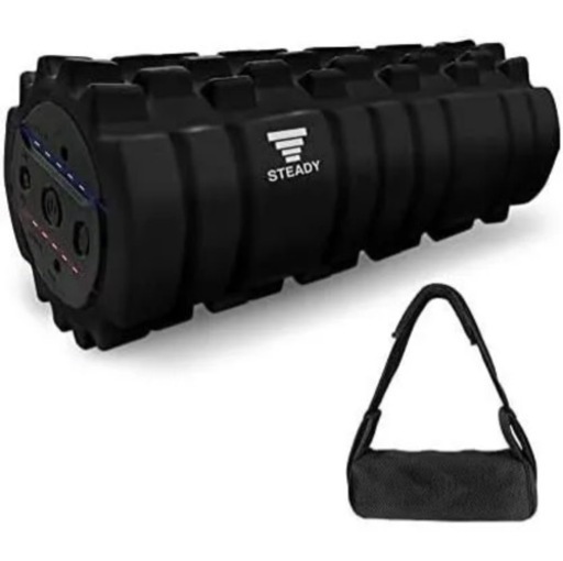 電動フォームローラー トレーニングSTEADY ステディ 筋膜リリース フォームローラー ストレッチローラー　ST116
