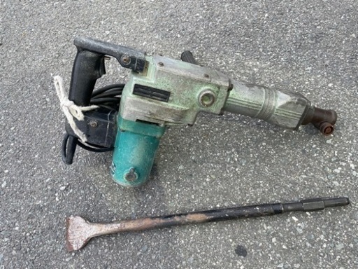 ■中古品 日立工機 ハンマドリル ハツリ機 H55SB 動作問題なし 建築 コンクリート ■
