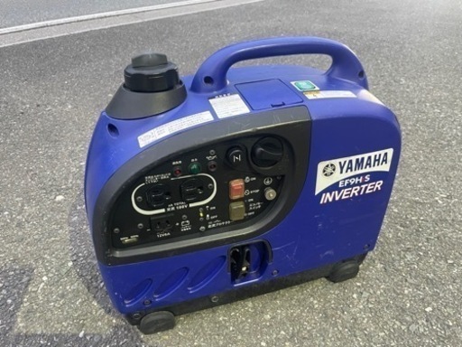 ■中古品 ヤマハインバーター発電機 EF9HiS 動作問題なし アウトドア キャンプ 小型発電機■