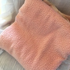 毛布　ピンクの画像