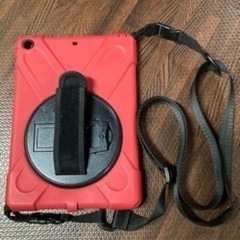 iPad air ケース　レッドの画像