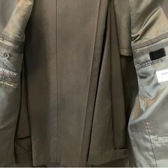 スーツ メンズ　ORIHICA 黒　就活用の画像