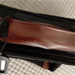 美品　USA SCENE  ビジネスバッグ　黒　の画像