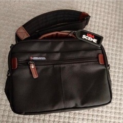 美品　USA SCENE  ビジネスバッグ　黒　