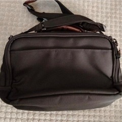 美品　USA SCENE  ビジネスバッグ　黒　の画像
