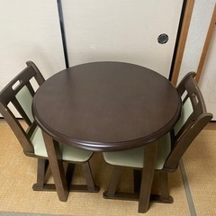 二人用テーブルこたつ
