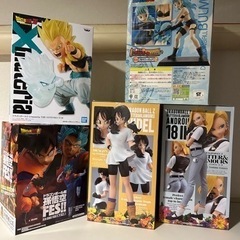 ドラゴンボール 18号 ビーデル 悟空 フィギュア 3体セットの画像