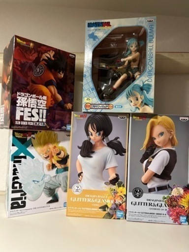 ドラゴンボール 18号 ビーデル 悟空 フィギュア 3体セット