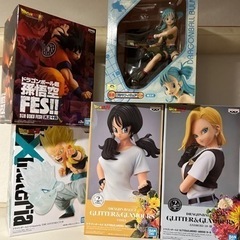 ドラゴンボール 18号 ビーデル 悟空 フィギュア 3体セットの画像
