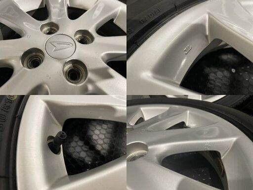 【BS NEXTRY 165/50R16】夏タイヤ【ダイハツ ムーヴカスタムRS 純正ホイール 16インチ 4.5J4HPCD100+