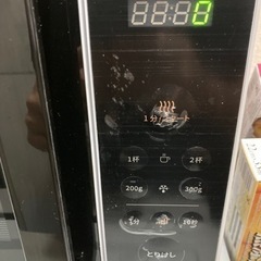 10/19まで 電子レンジ　2020年製の画像