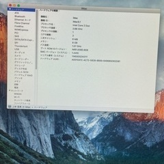 iMac Early2009(メモリ増設済み)の画像