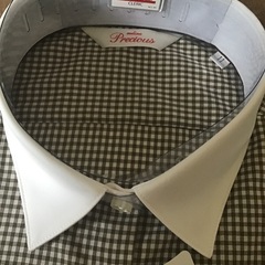 チェックブラウス11号の画像