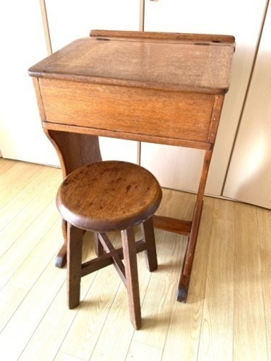 値下げです??1930年代イギリス??アンテークデスク　お安く致しました。
