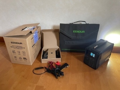 ポータブル電源　太陽光パネル　良品　キャンプ　大容量